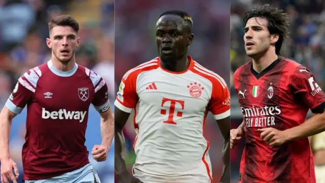Declan Rice, Mane and Tonali