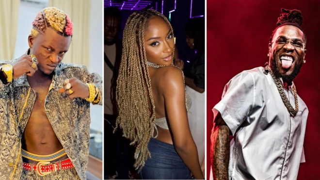 Portable, Ayra Starr and Burna Boy