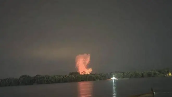 Сдетонировавший на территории Румынии российский дрон