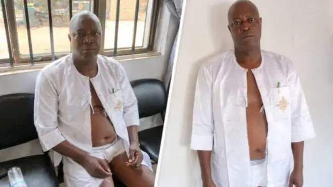 Alaga ijọba ibilẹ Owo ti wọn ja sihoho; Tope Omolayo. 