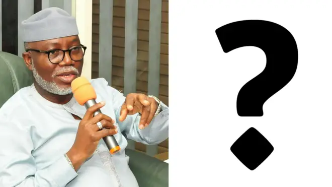 Aworan Gomina Lucky aiyedatiwa ati ibeere