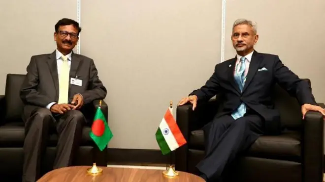 బంగ్లాదేశ్, తాత్కాలిక ప్రభుత్వం, విదేశాంగ మంత్రిత్వ శాఖ సలహాదారు, తౌహిద్ హుస్సేన్‌, భారత విదేశాంగ మంత్రి ఎస్ జైశంకర్ 