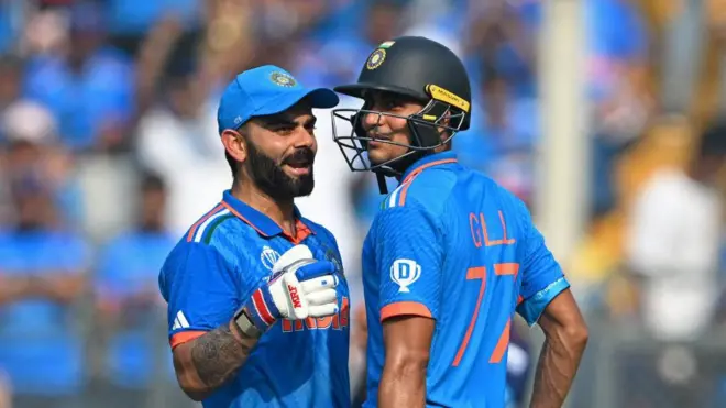 ਸ਼ੁਭਮਨ ਗਿੱਲ ਵਿਰਾਟ ਕੋਹਲੀ