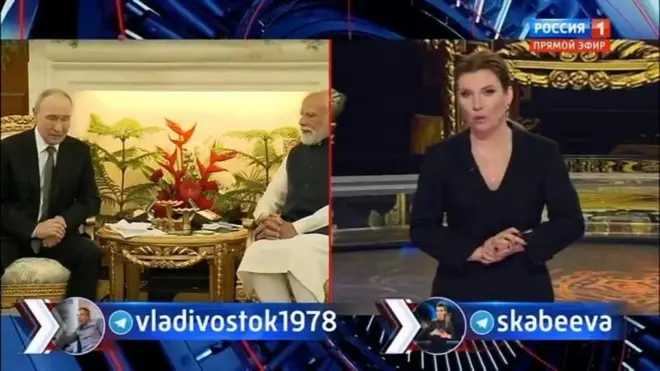 कार्यक्रमाच्या उत्तरार्धात स्काबेयेवा यांनी रशिया आणि भारतातील वाढती जवळीकता आता अमेरिकेला अस्वस्थ करत असल्याचं म्हटलं.