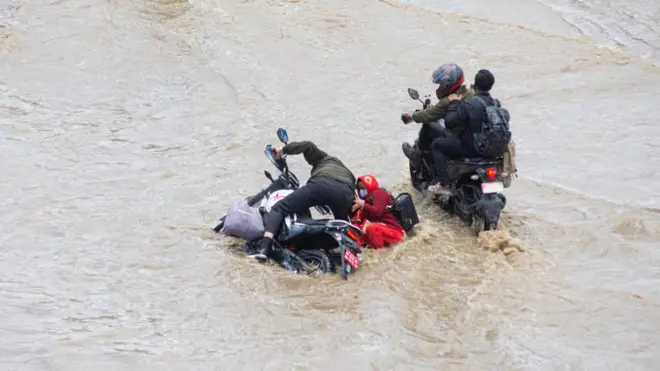 वर्षाको प्रभाव