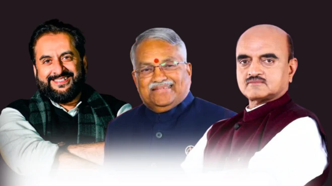 इम्तियाझ जलील, चंद्रकांत खैरे आणि भागवत कराड 