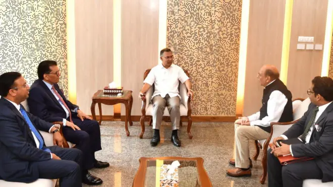 তারেক রহমানের সাথে বৈঠক