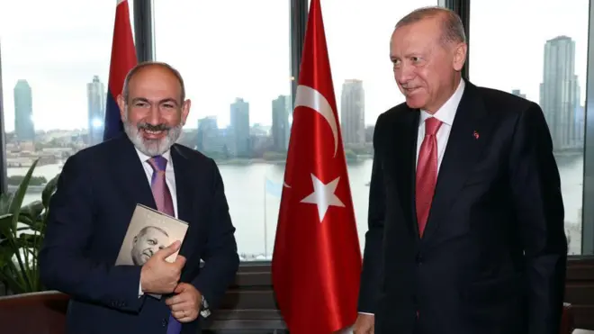 Пашинян и Эрдоган