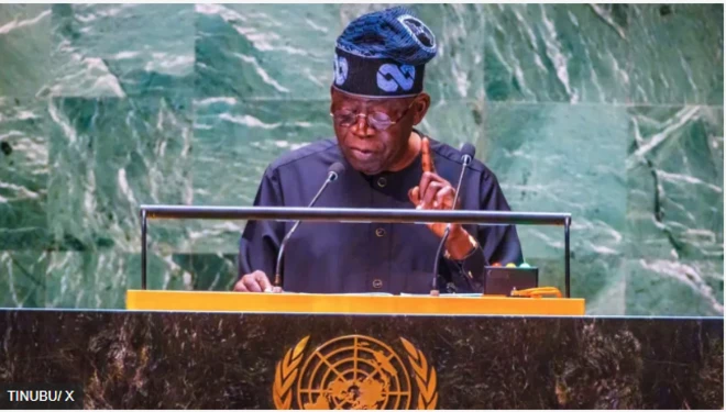 Tinubu lasiko to n soro nibi apero UN