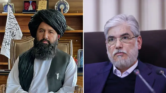 د ایران د لوړو زده کړو وزیر او د طالبانو د لوړو زده کړو وزیر