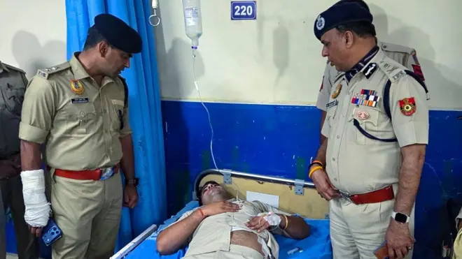 राम मनोहर लोहिया अस्पताल में भर्ती दिल्ली पुलिसकर्मी