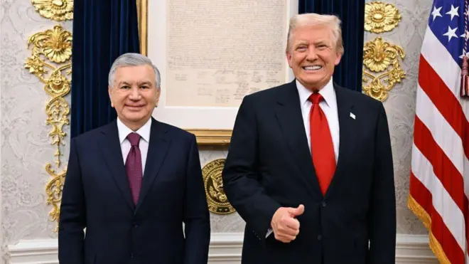 Ўзбекистон ва АҚШ президентлари