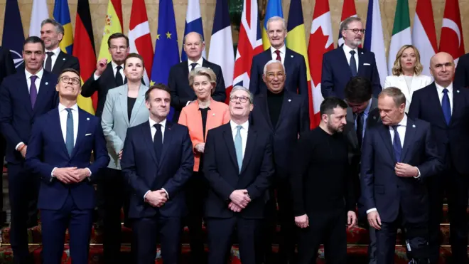 美烏鬧翻後，英法組建歐洲「自願聯盟」保障烏克蘭安全