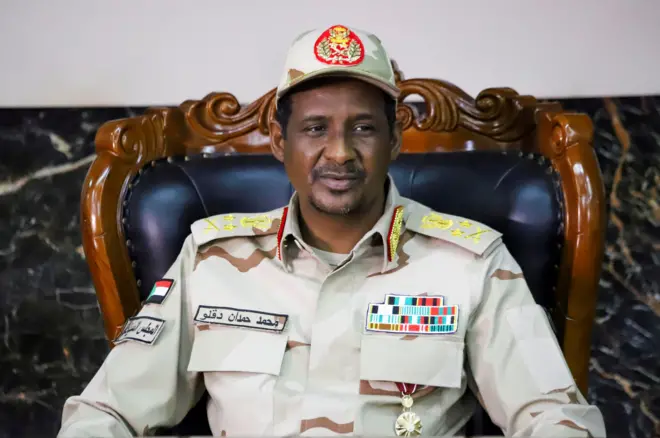 محمد حمدان دقلو قائد قوات الدعم السريع