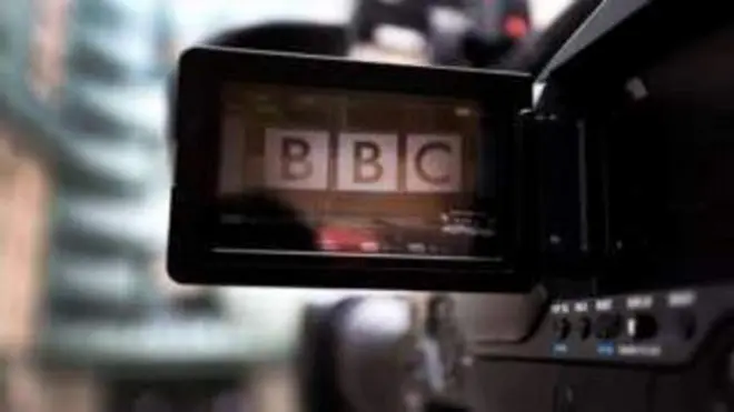 کیمرے میں بی بی سی کا لوگو