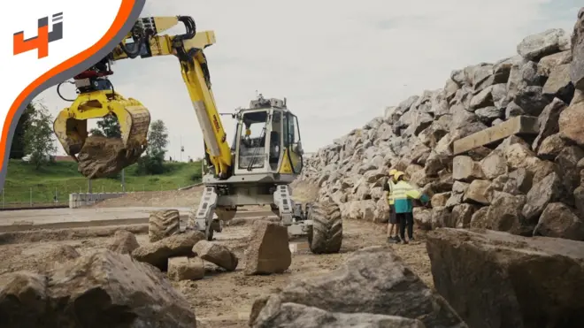 حفارات ذكية وروبوتات لتشييد مبان صديقة للبيئة