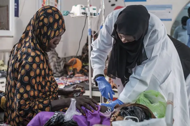 Patients et médecin