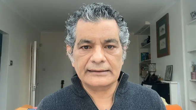 ਸੀਨੀਅਰ ਪੱਤਰਕਾਰ ਤੇ ਲੇਖਕ ਮੁਹੰਮਦ ਹਨੀਫ਼ ਦੀ ਤਸਵੀਰ