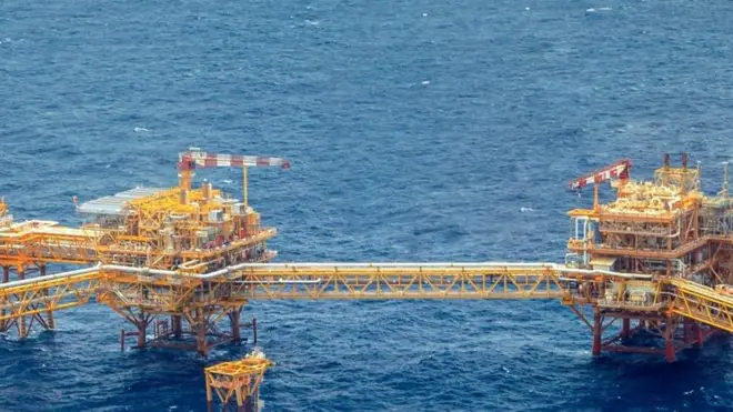 แหล่งยาดานา ในอ่าวเมาะตะมะ ประเทศเมียนมา