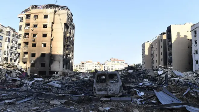 Разрушенные здания