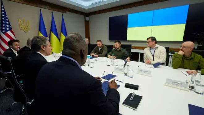 ایالات متحده اعلام کرد که بیش از ۷۰۰ میلیون دلار کمک نظامی اضافی به اوکراین اعطا می‌کند