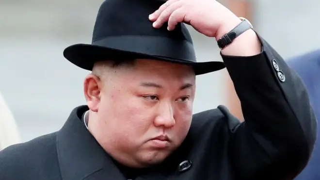 kim arrives in Vladivostok