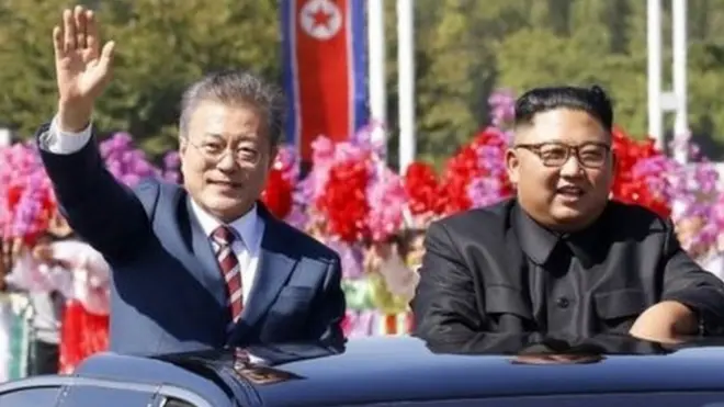 कोरिया, किम जोंग उन, मून