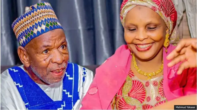 Mahmud Yakasai àti ìyàwó rẹ̀ Rabiatu Tahir