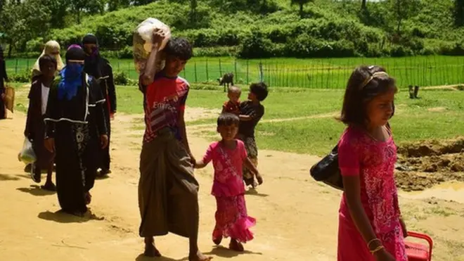 ২০১৭'র অগাস্ট থেকে ৭ লক্ষেরও বেশি রোহিঙ্গা বাংলাদেশে পালিয়ে এসেছেন