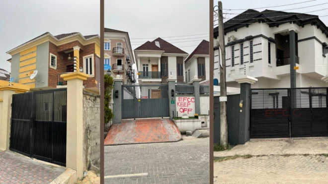 EFCC Nigeria news: Lekki big boys lose properties, cash to Federal Goment for fraud
