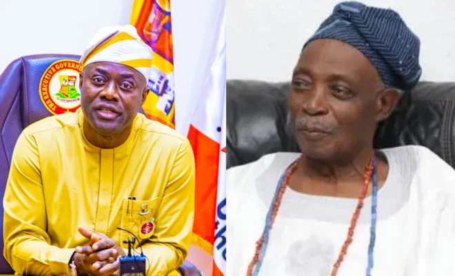 Seyi Makinde àti Olubadan, Oba Rashidi Ladoja