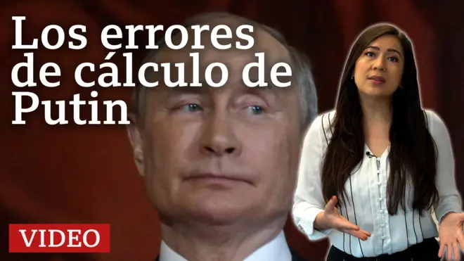 Errores de cálculo de Putin