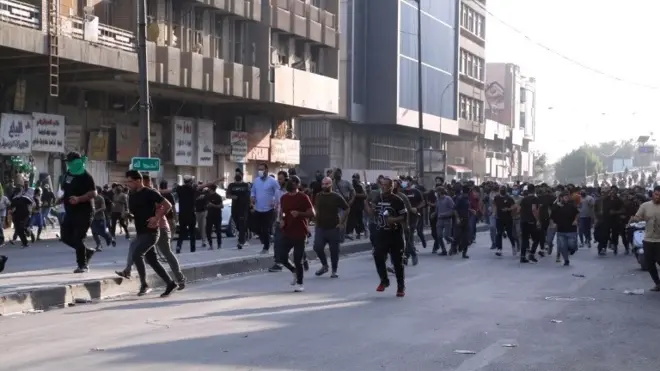 این بزرگ‌ترین تظاهرات اعتراضی به نتیجه انتخابات پارلمانی در سه هفته گذشته بوده است