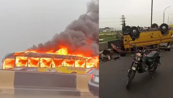 Ọkọ BRT to gbina l'Eko