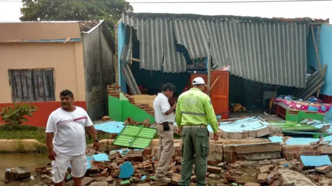 Las autoridades de Chipas están monitoreando los daños causados por el terremoto.