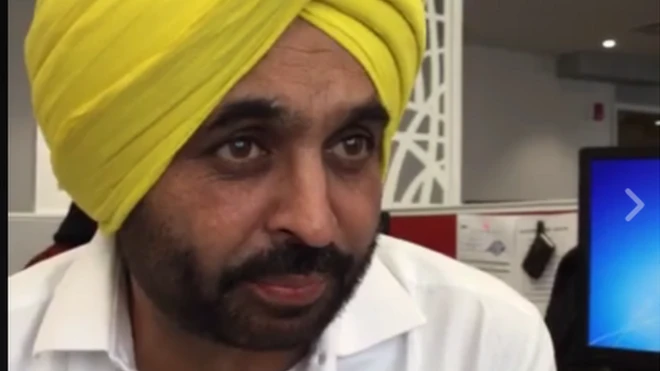 बीबीसी फेसबुक लाइव में भगवंत मान