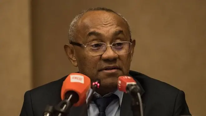 Ahmad Ahmad, le président de la CAF.
