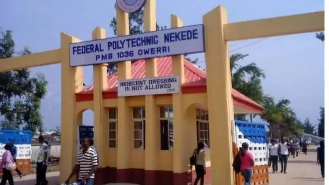 Gate of Federal Polytechnic Nekede