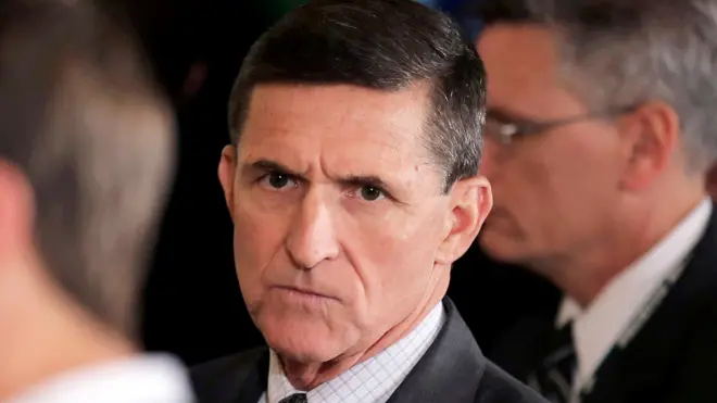 Michael Flynn quit the White House in February