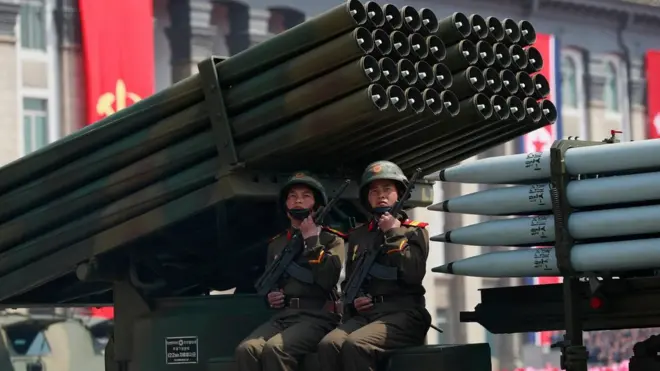 У суботу в Пхеньяні відбувся масштабний військовий парад