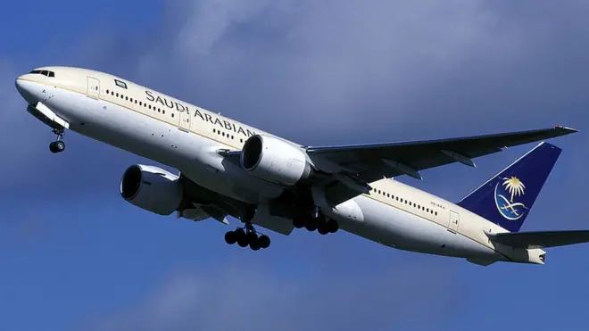Saudi plane