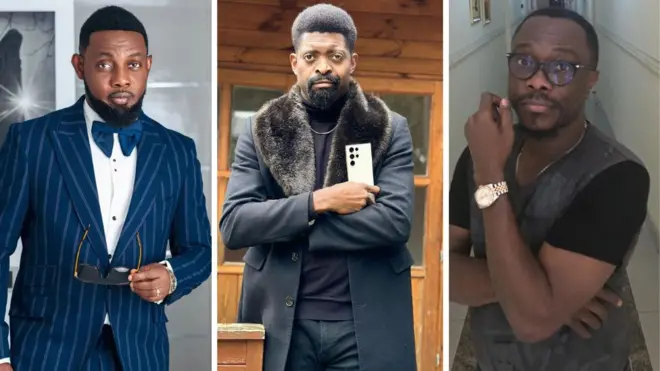 AY, Basketmouth and Julius Agwu