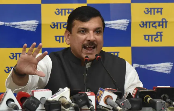  आम आदमी पार्टीचे खासदार संजय सिंह यांना अटक 