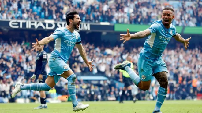 Man City score