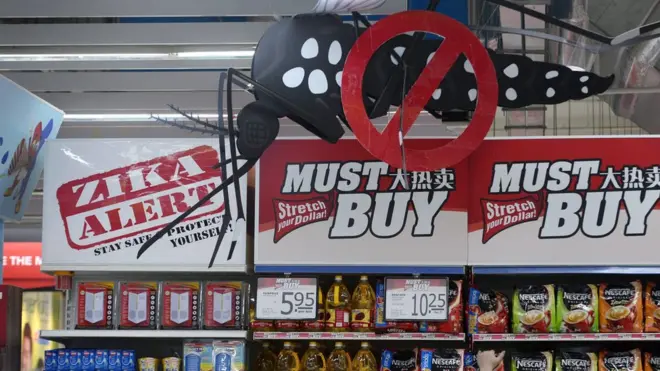 В соседнем с Малайзией Сингапуре уже вовсю рекламируют средства, якобы ззащищающие от заражения