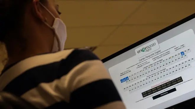 Pela primeira vez, provas digitais e impressa serão no mesmo dia e iguais no Enem 2021