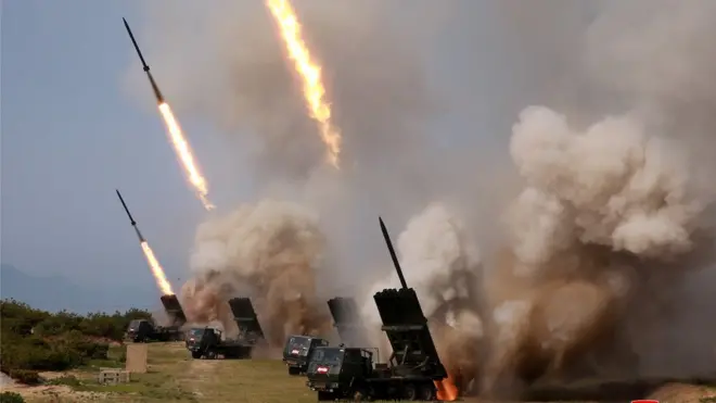 учения КНДР