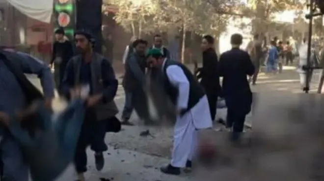 پس از انفجار امروز در محله شبعه نشین در غرب کابل