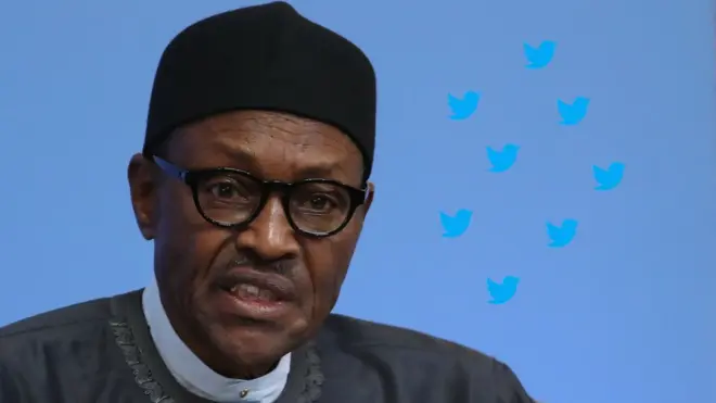 President Buhari bin try dey active for social media as im dey share things wey happen for im government