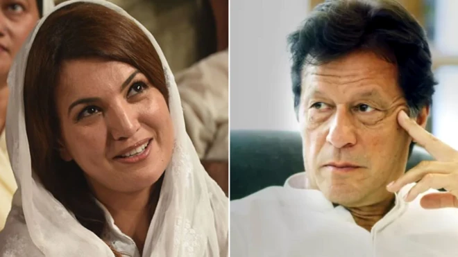 रेहाम ख़ान और इमरान ख़ान